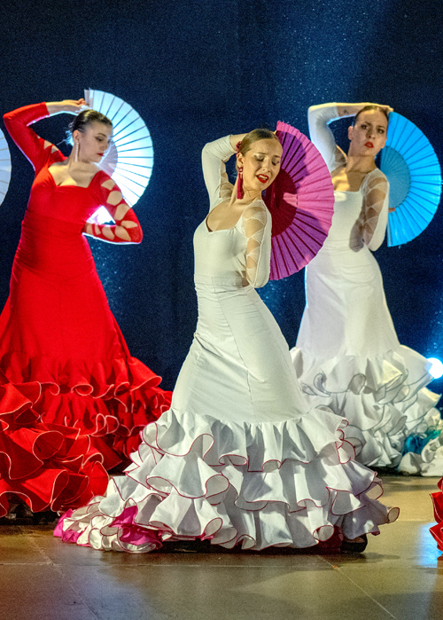 Flamencas bailando